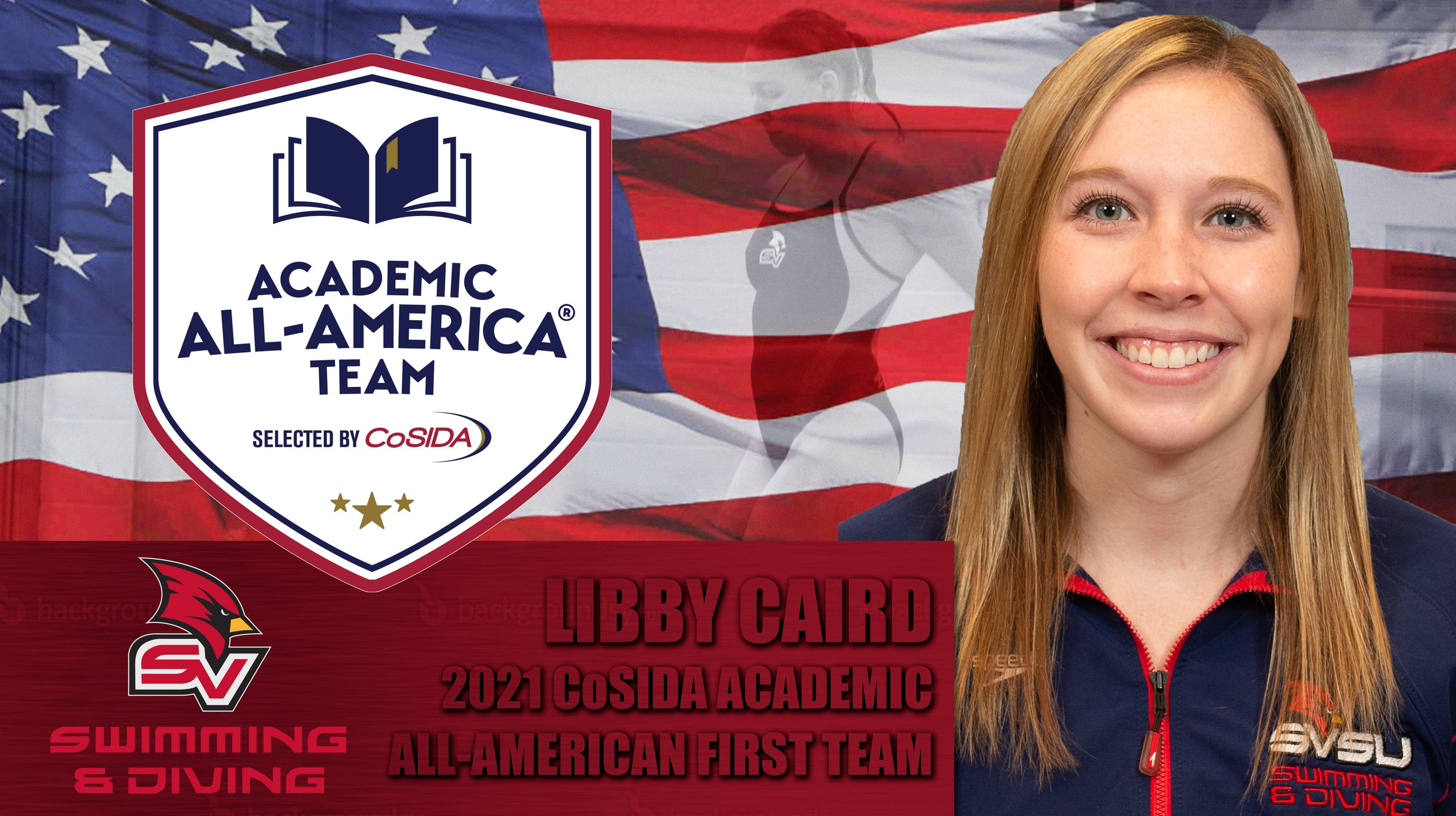 Caird named CoSIDA First Team All-American