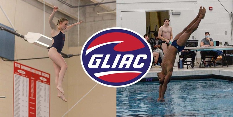 McGill, Caird sweep GLIAC Diver of the Week honors for SVSU