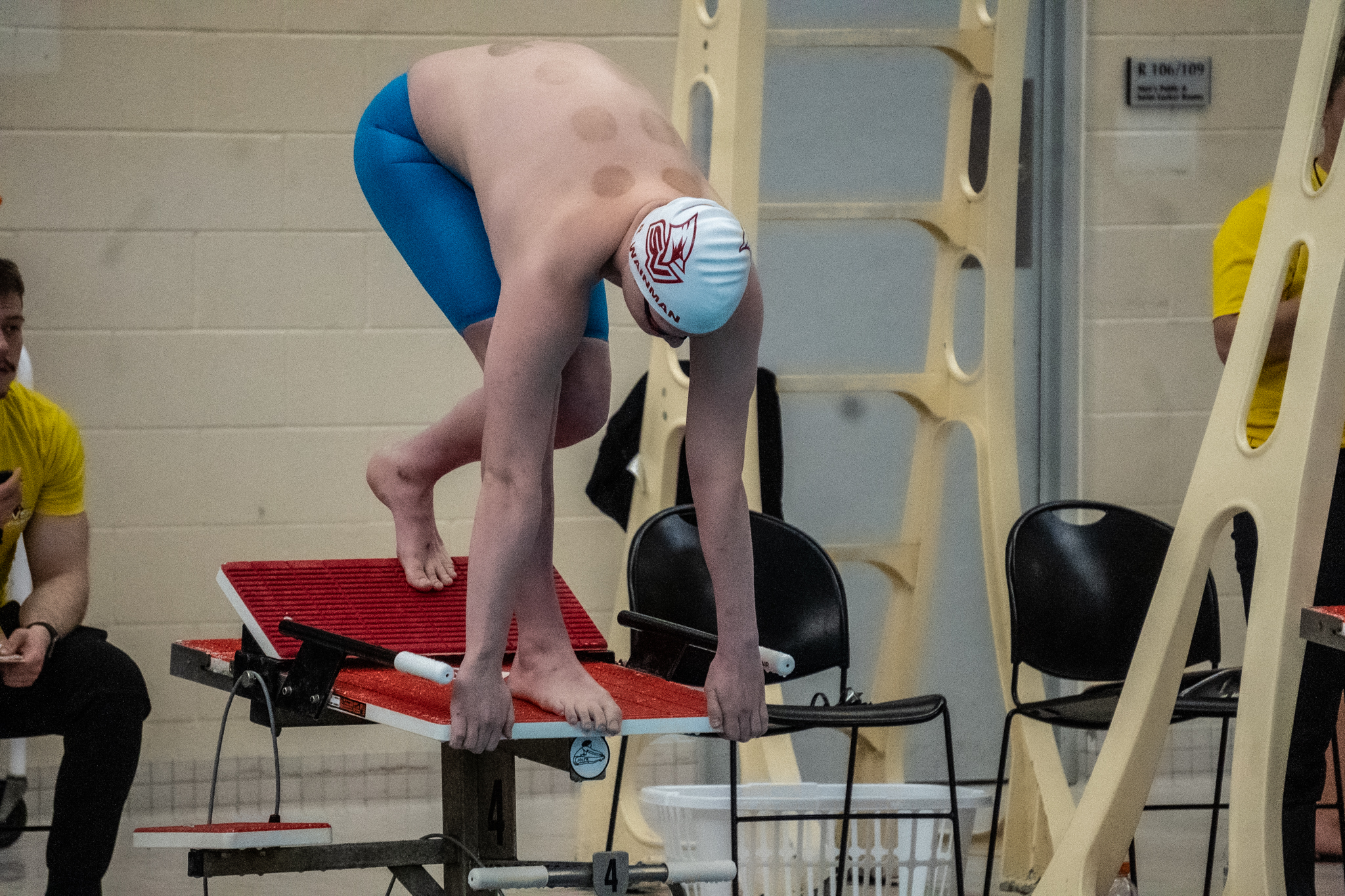 Men’s and Women’s Swimming & Diving Take Second at Tri-meet