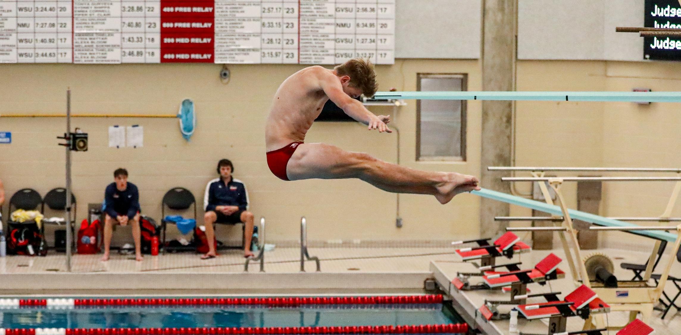 Cardinals Compete at First Day of NCAA DII Swimming & Diving Championships