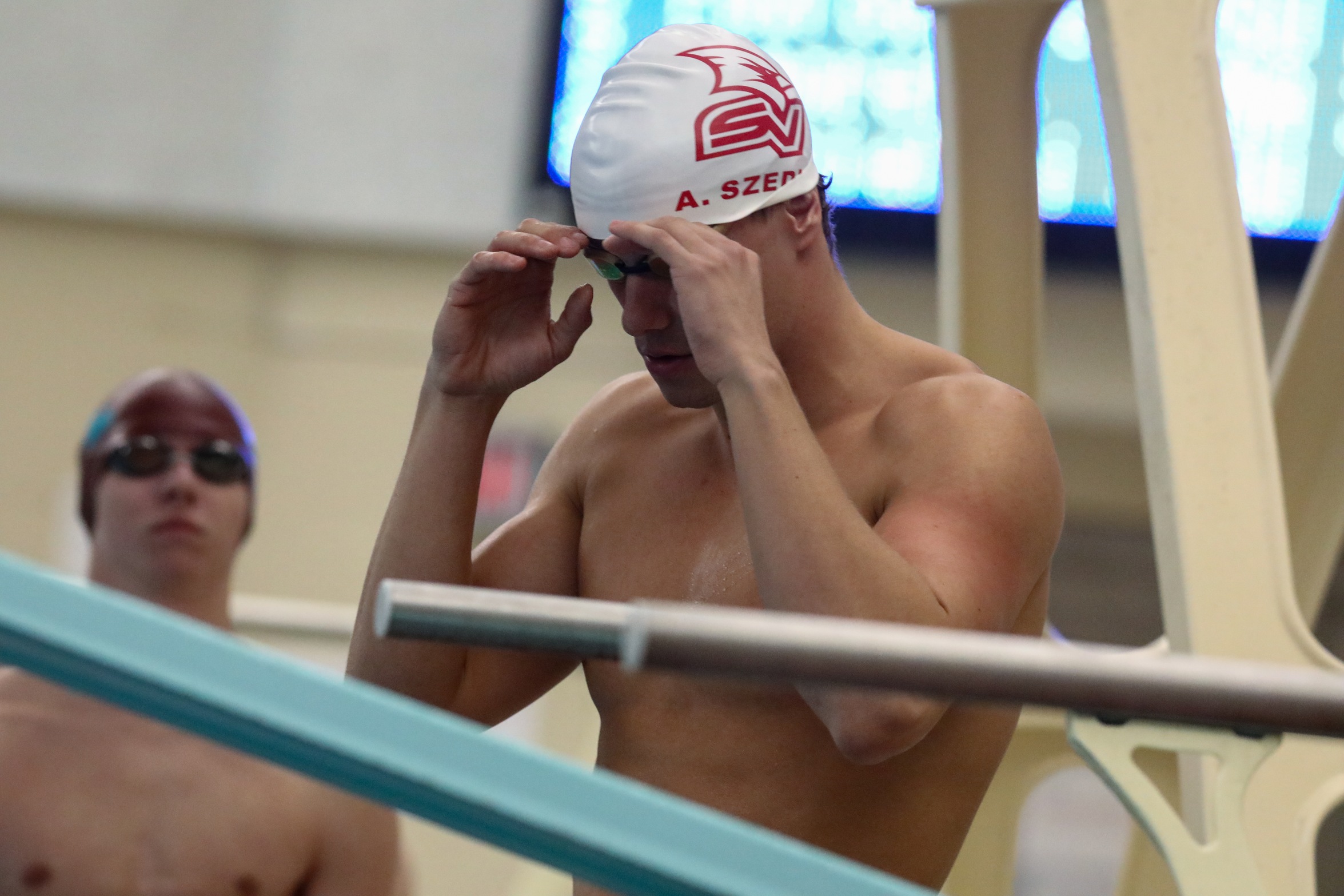 Men’s Team Earns Win Against Calvin as Both Teams Fall to Grand Valley in Tri-Meet