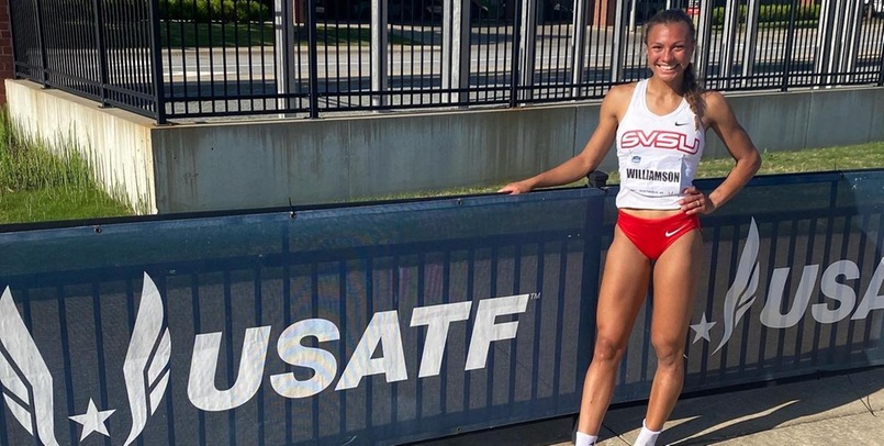 Cheyenne Williamson competes at USATF Combined Events Championships