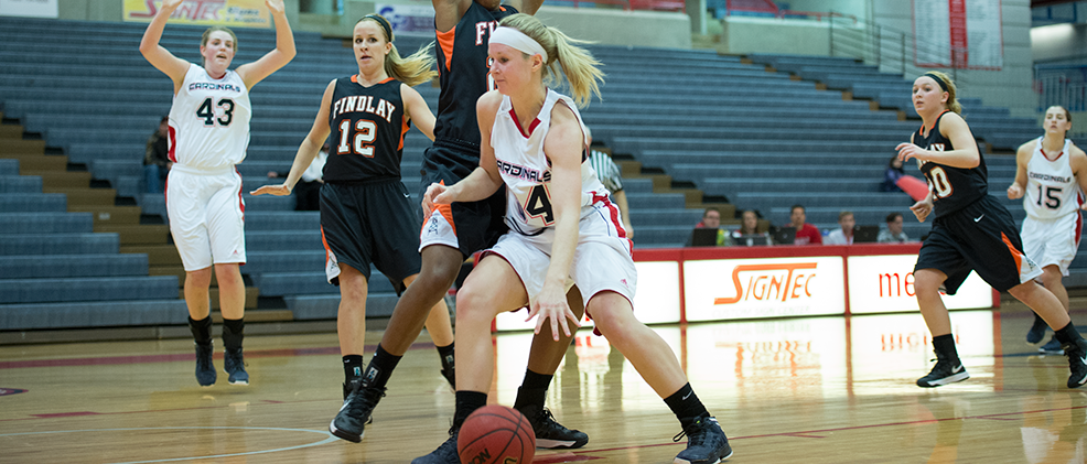 Lady Cardinals Bounced in Second Half by Oilers in GLIAC Quarterfinals