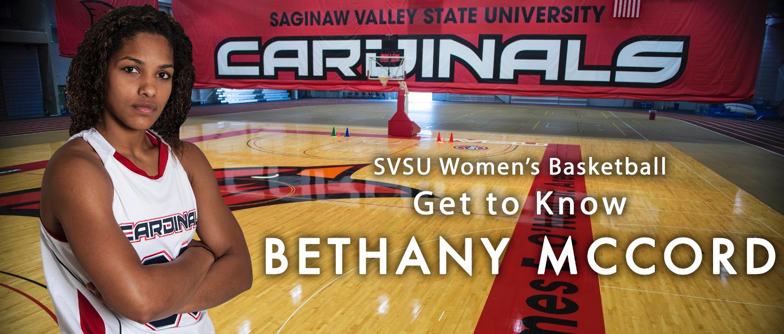 SVSU Women's Basketball 'Get to Know': Bethany McCord