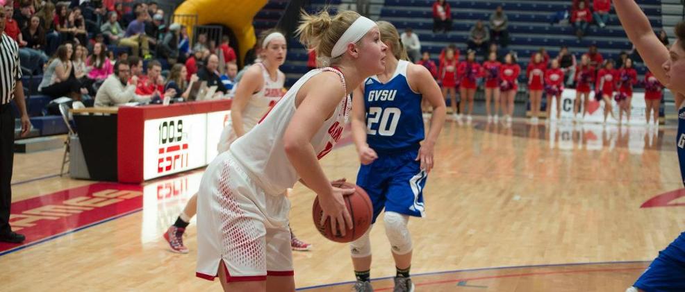 Senior Sam Zirzow scored a career-best 30 points in her final career home game