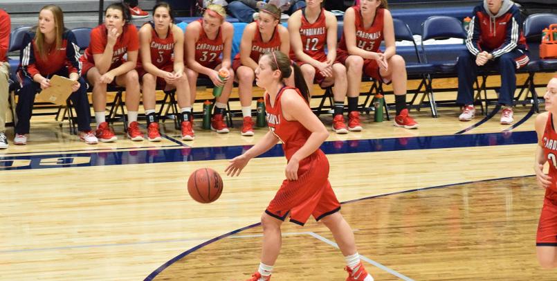 Katelyn Carriere had a game-high 22 points in the victory at Northwood...