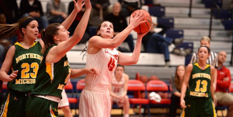 Katelyn Carriere posted a team-high 18 points for SVSU versus Northern Michigan...