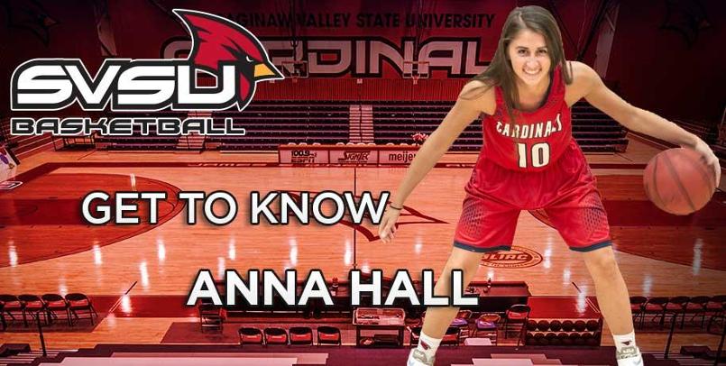 This month's Women's Basketball "Get to Know" segment features freshman guard Anna Hall...