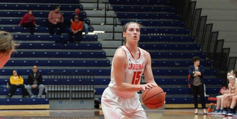Katelyn Carriere registered a game-high 18 points in the matchup at GVSU on Saturday afternoon...