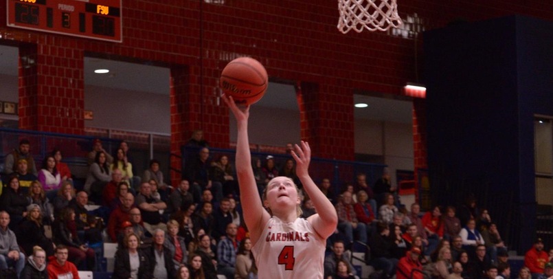 Lady Cards Victorious at Northwood, 58-52