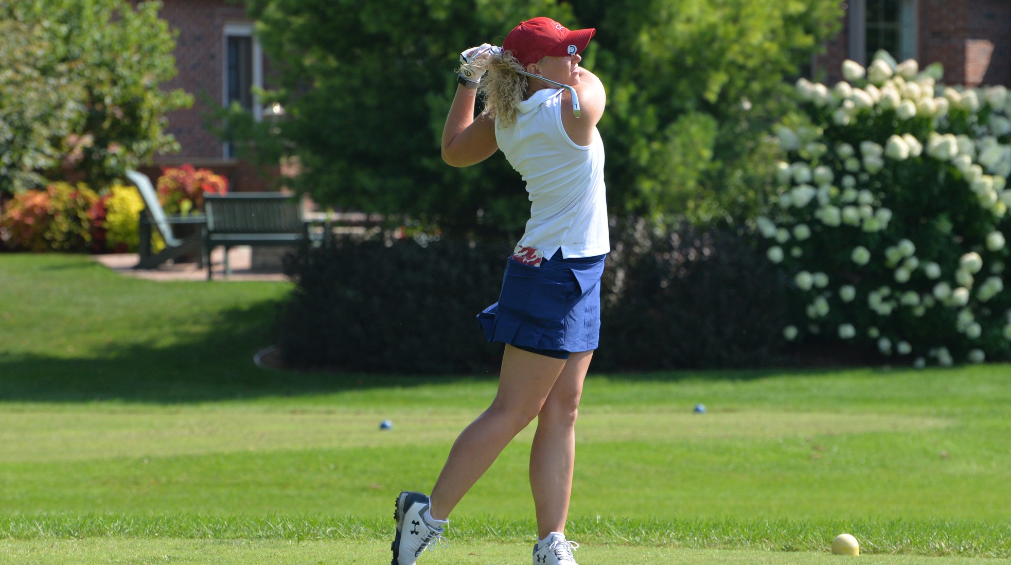Women's Golf leads by two strokes after round one at Bulldog Fall Invitational