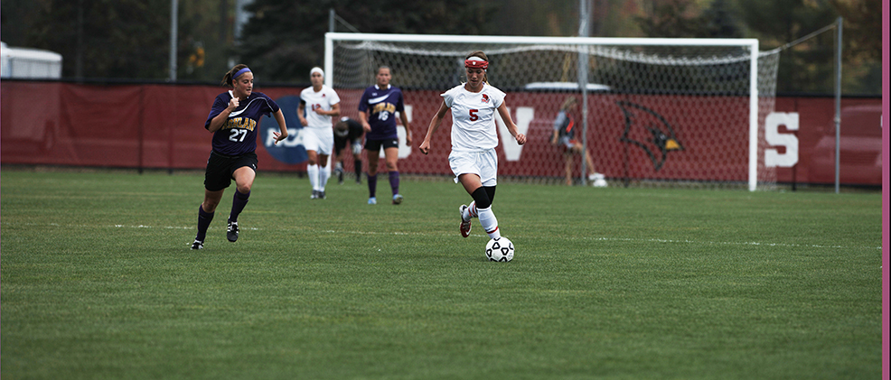 Lady Cards Use Second Half Push to Defeat Indy, 2-0