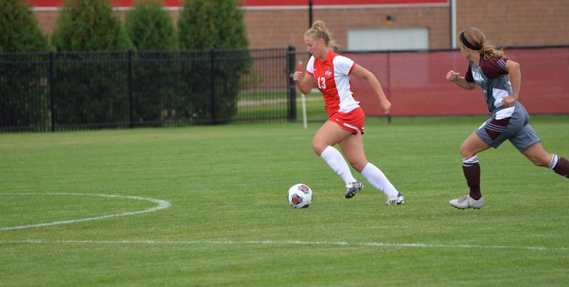 Women's Soccer Drops 2-0 Contest at Ferris State