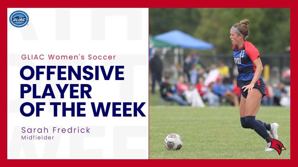 Sarah Fredrick Named Offensive Player of the Week