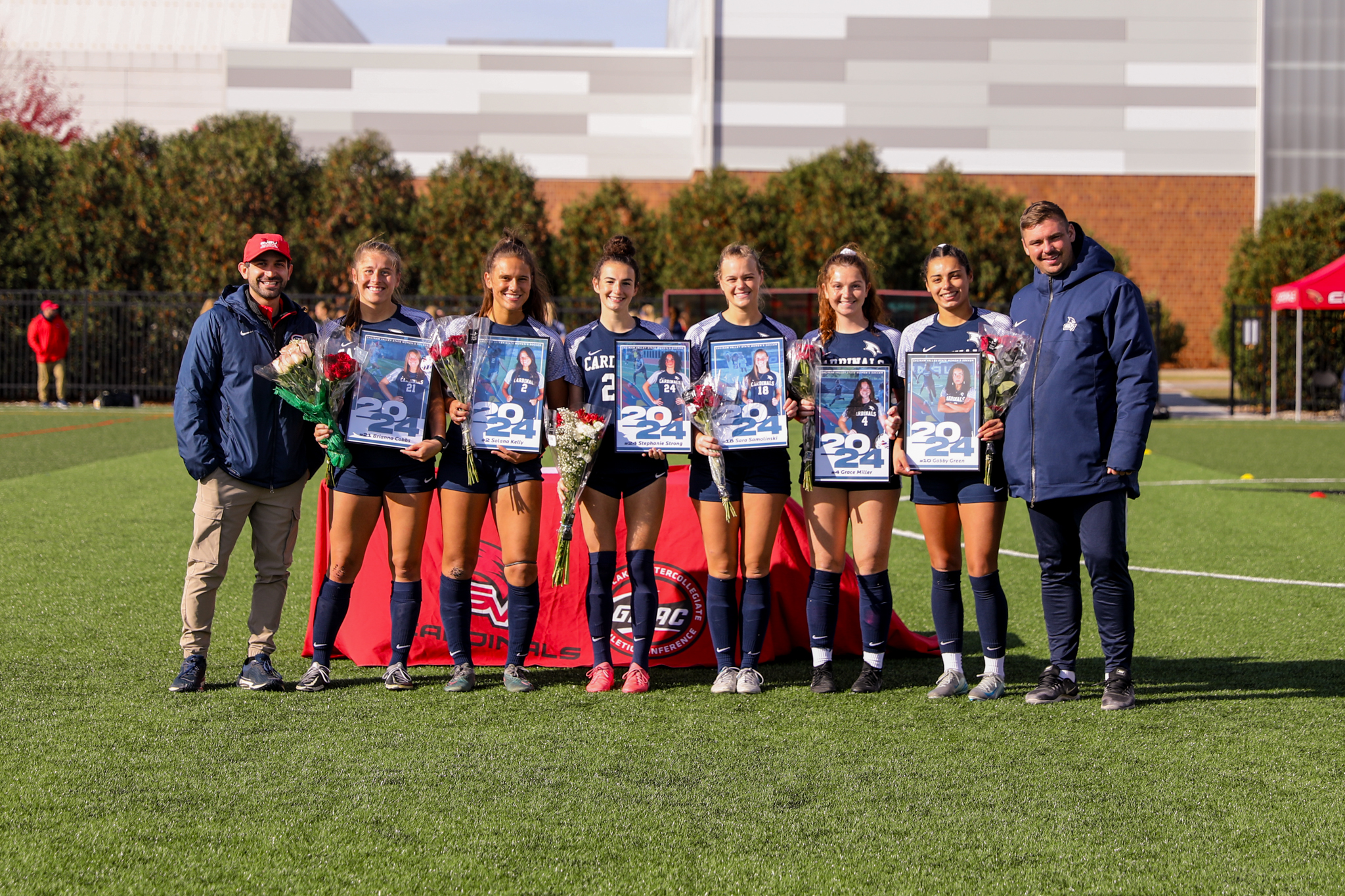 Cardinals Draw with Davenport on Senior Day