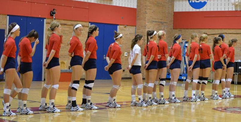Women's Volleyball Post 3-0 Victory over Ohio Valley