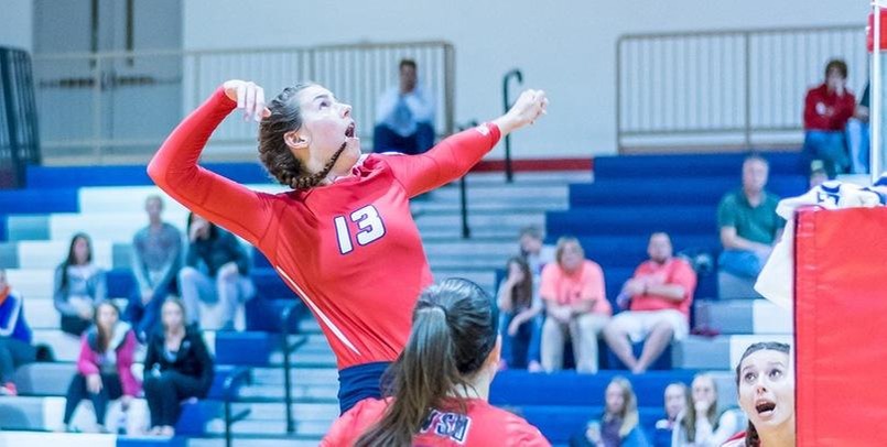 McKenzie Schuster posted a team high of 14 kills in tonight's victory over the Lakers