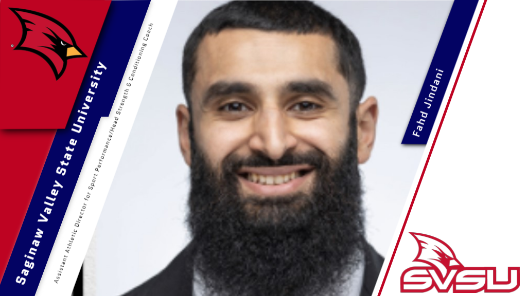 Fahd Jindani Announced as Assistant Athletic Director for Sports Performance/Head Strength and Conditioning Coach at SVSU