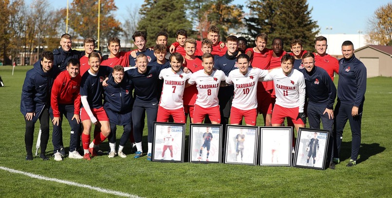 Cardinals hold off Timberwolves 2-1 on Senior Day