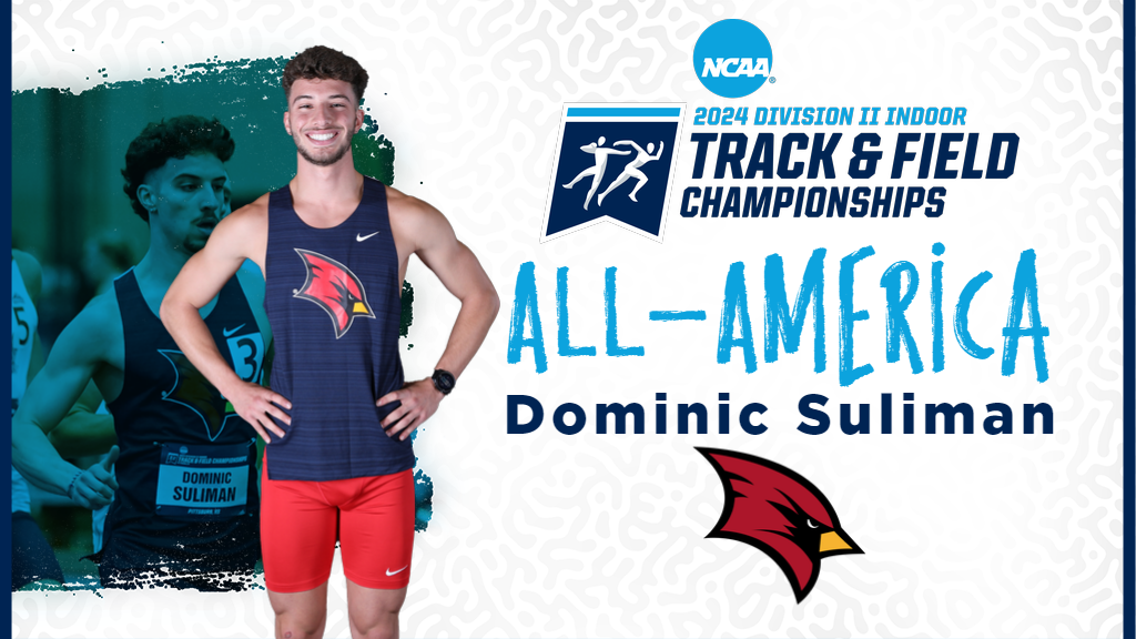 Dominic Suliman Earns All-America on Final Day of Indoor National Championships