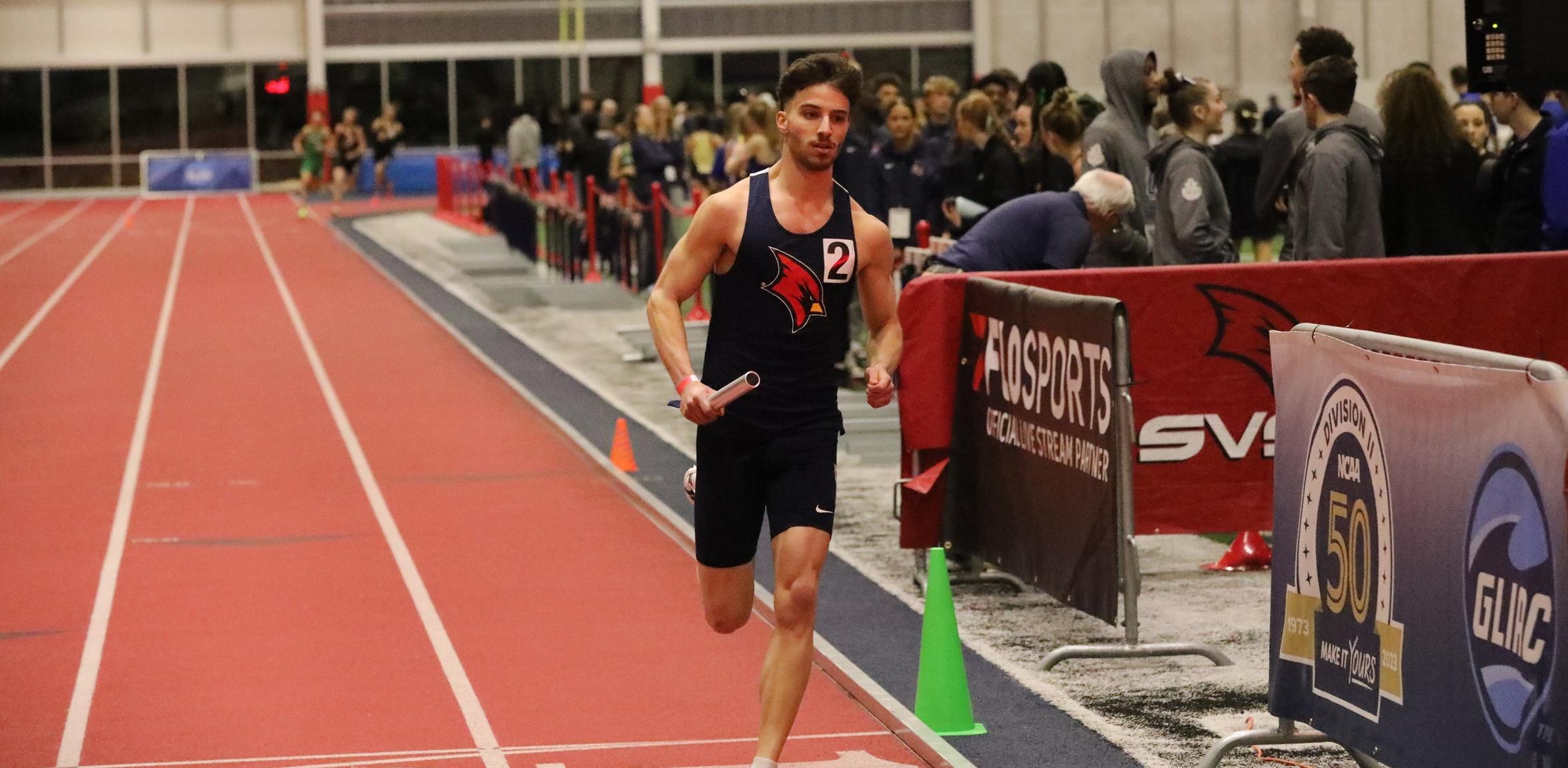 Four Cardinals Compete on Day One of NCAA DII Indoor National Championships